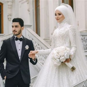 نمونه‌کار عکاسی عروس در آتلیه مذهبی نورا - تصویر ۵